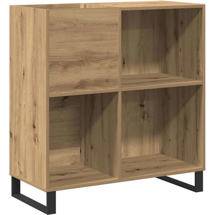 vidaXL Schallplattenschrank Altholz 85 x 38 x 89 cm Holzwerkstoff 862914 – Bild 1