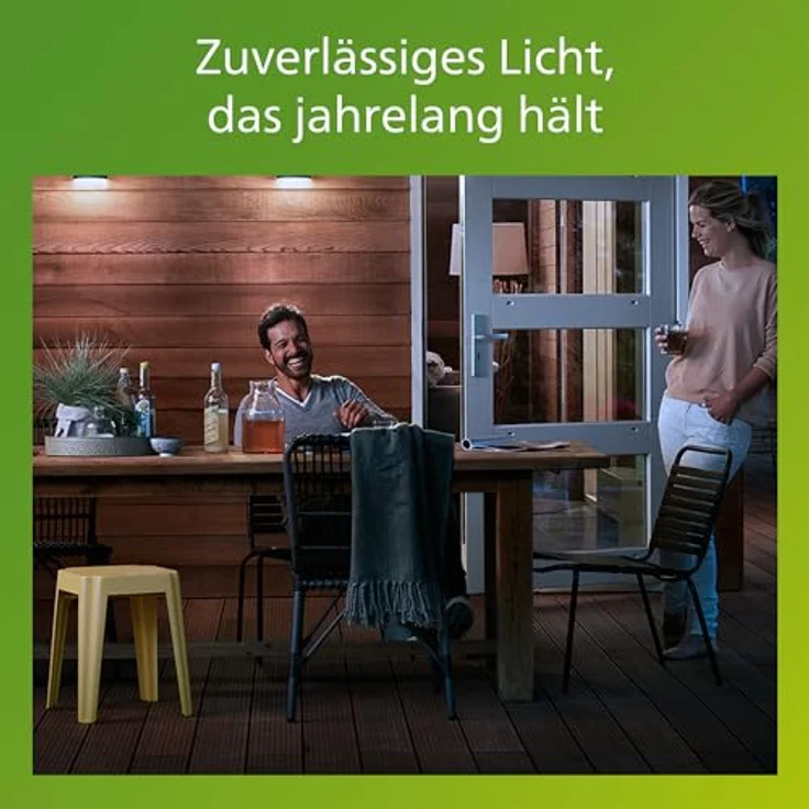 Philips Lois Flutlichtstrahler für den Außenbereich, inkl. Bewegungssensor, 50 Watt, 5000K Tageslicht, Schwarz – Bild 4