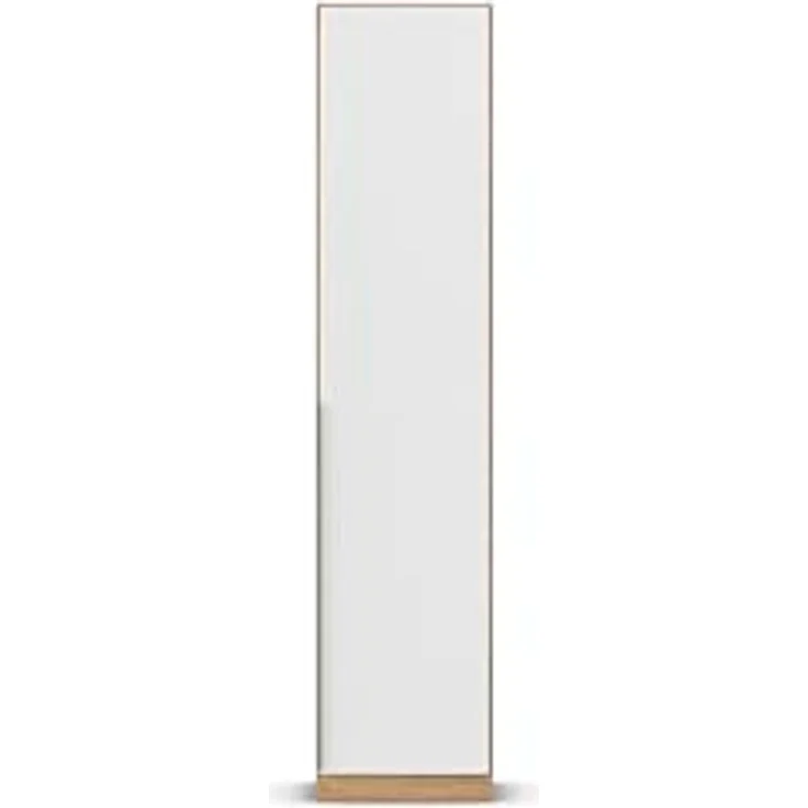 Rauch Möbel Alabama, Kleiderschrank für Schlafzimmer, Kinderzimmer, Wohnzimmer, Garderobe, Flur, 1-türig, mit Zubehör Basic, Farbe Weiß/Eiche Artisan, Holz, Breite 47 cm – Bild 9