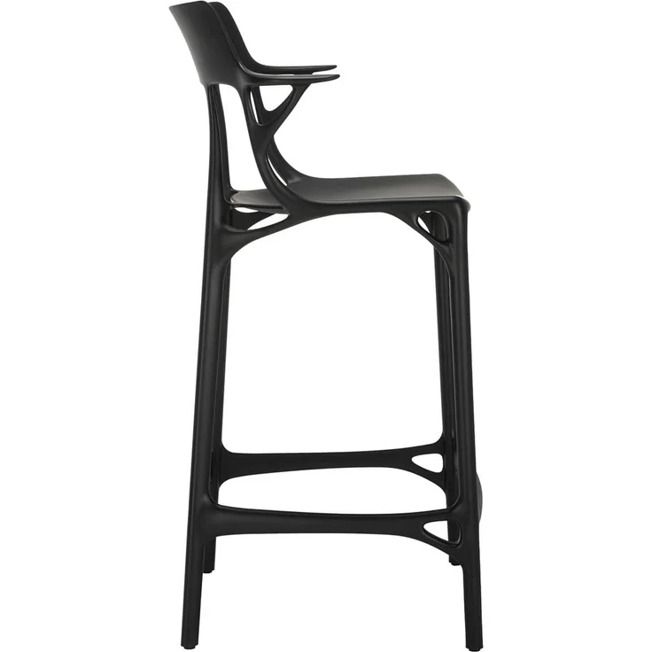 2er Set A.I. Barhocker schwarz – Bild 5