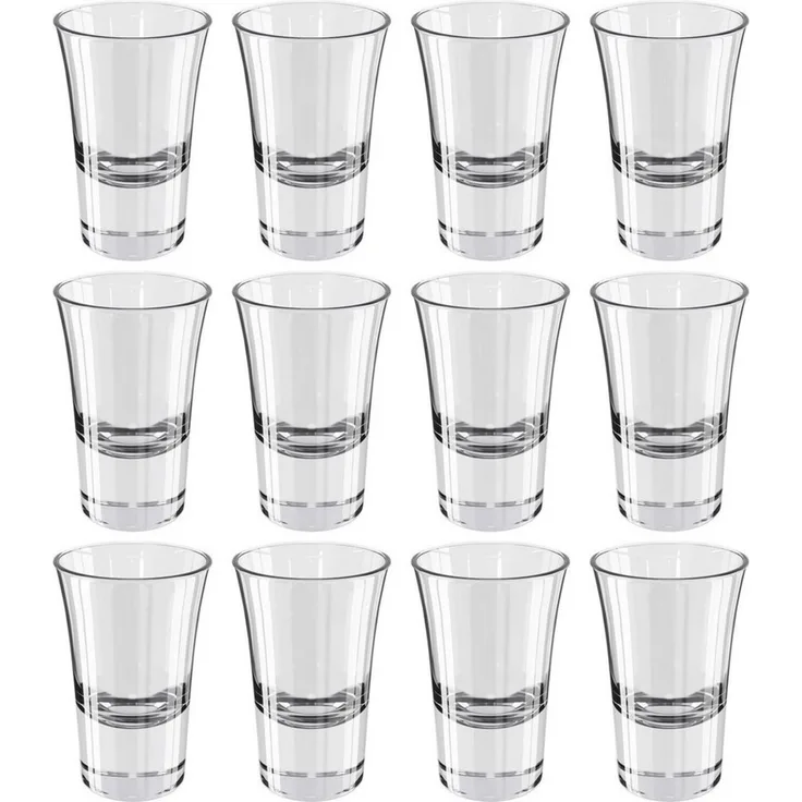 Wellgro Glas Wellgro 3,4cl Schnapsgläser - 4,5 x 7 cm - Shotgläser