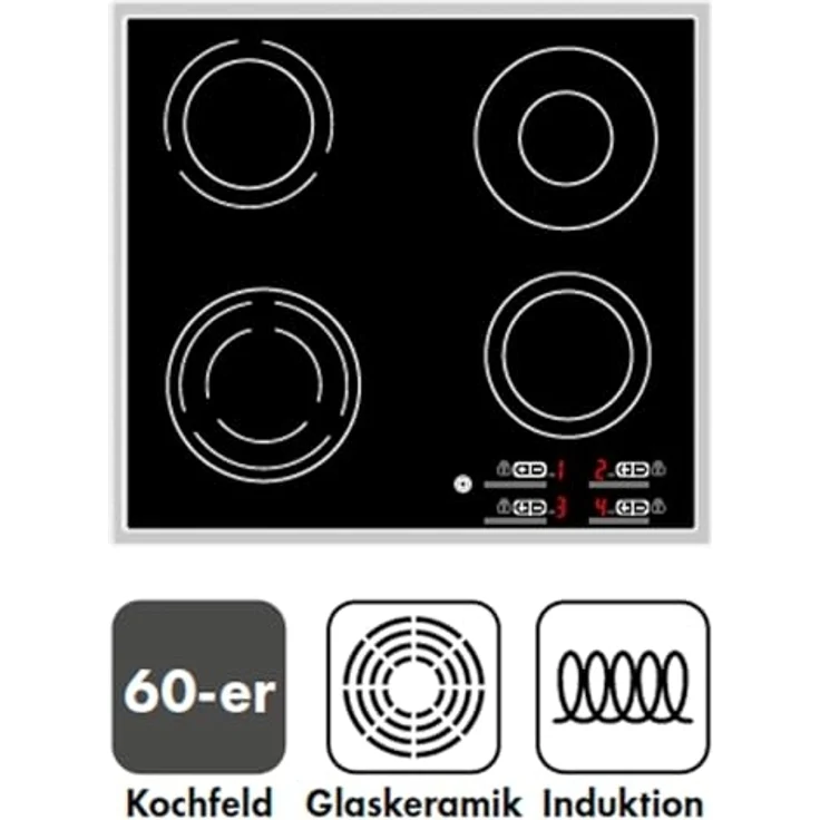 KESPER | Glasschneideplatte/Herdabeckplatte/Buffetplatte, Material: ESG-Sicherheitsglas, Maße: 50 x 28,5 cm, Stärke: 0,4 cm, Fußhöhe: 3 mm, Motivfolie: Beton Grau | 37540 13 – Bild 8