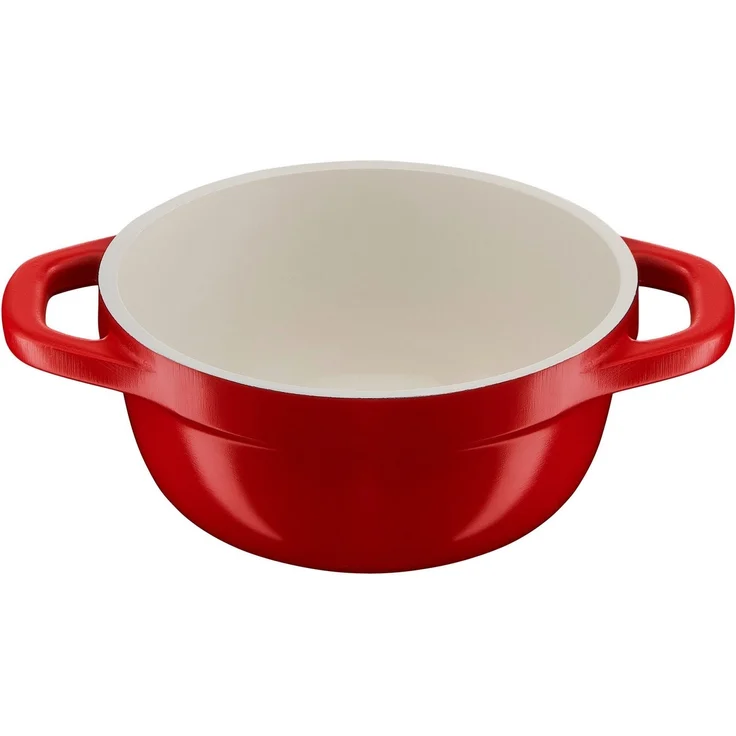 Tefal Topf-Set Air, Aluminiumguss (Set, 4-tlg), 2-tlg, 11 cm, Keramikversiegelung, Kondensationsdeckel, backofenfest – Bild 1