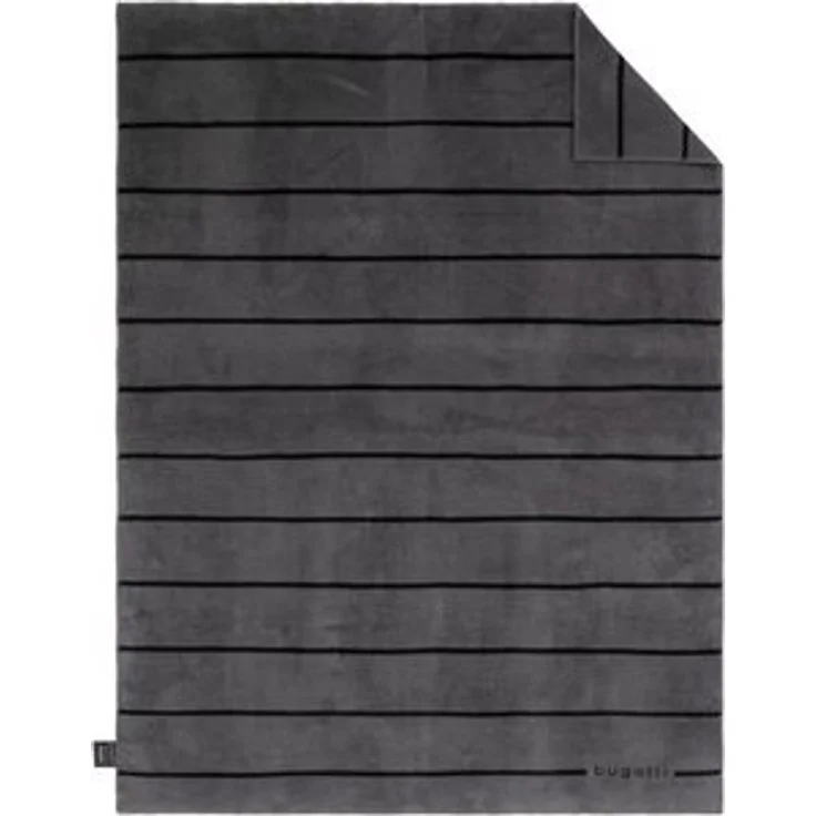 Bugatti Jacquard Decke grau 150x200 – Bild 6
