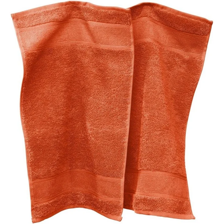 Erwin Müller Gästehandtuch Gästetuch "Karlsruhe" 2er-Pack, Frottier, Walk-Frottier Uni – Bild 2