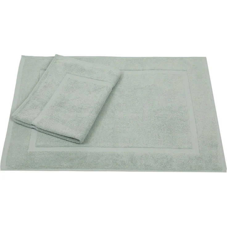 Betz Badematte 2er Set Badvorleger Premium Badematte Badteppich Größe 50x70 cm, beidseitig nutzbar, Baumwolle, Qualität 650g/m² – Bild 2
