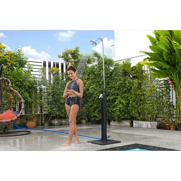 Bestway Gartendusche Solar Flow Schwarz 8 L 3202712