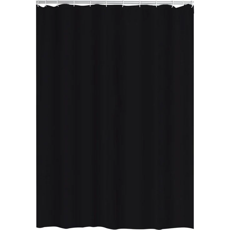 Ridder Duschvorhang Madison schwarz Breite 180 cm – Bild 5