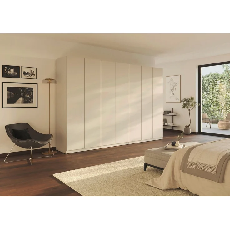 rauch Kleiderschrank Schrank Möbel Schlafzimmer Garderobe Kinderzimmer WELTNEUHEIT ELVIK (3 Ausstattungsvarianten - Breiten 47-405 cm, Höhen 187/212/231 cm) PATENTIERTES SCHNELLMONTAGESYSTEM mit Push-to-open MADE IN GERMANY – Bild 2