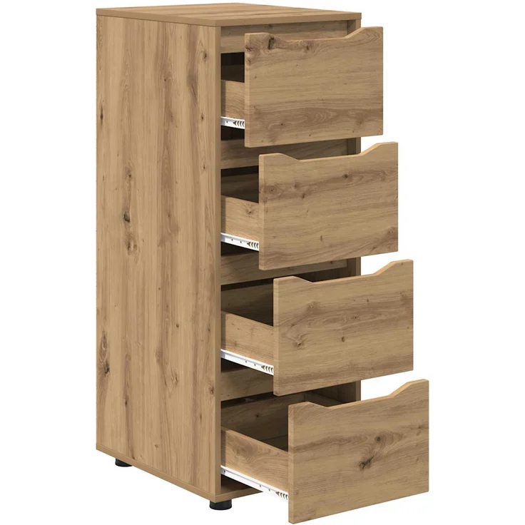vidaXL Aufbewahrungsschrank 40 x 48 x 105 cm Holzwerkstoff 888906 – Bild 7