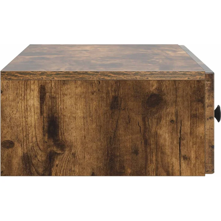 vidaXL Wandmontierter Beistelltisch Geräucherte Eiche Holzwerkstoff 898160 – Bild 6