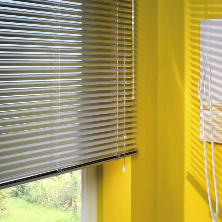 Gardinia Alu Jalousie silber, 120 x 130 cm – Bild 6