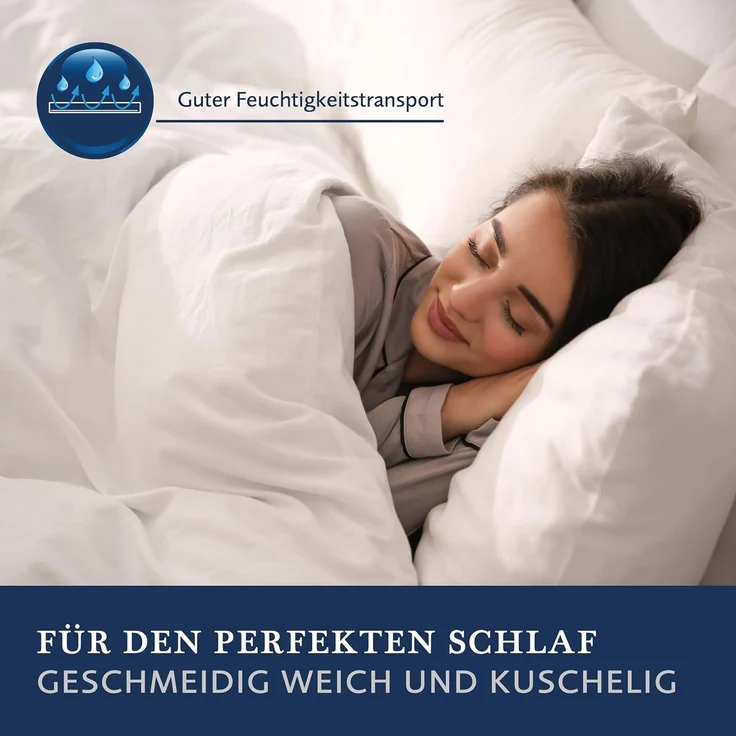Billerbeck Kissen Faser CLASSIC-CLEAN | für Allergiker sehr geeignet 80x80 cm – Bild 3