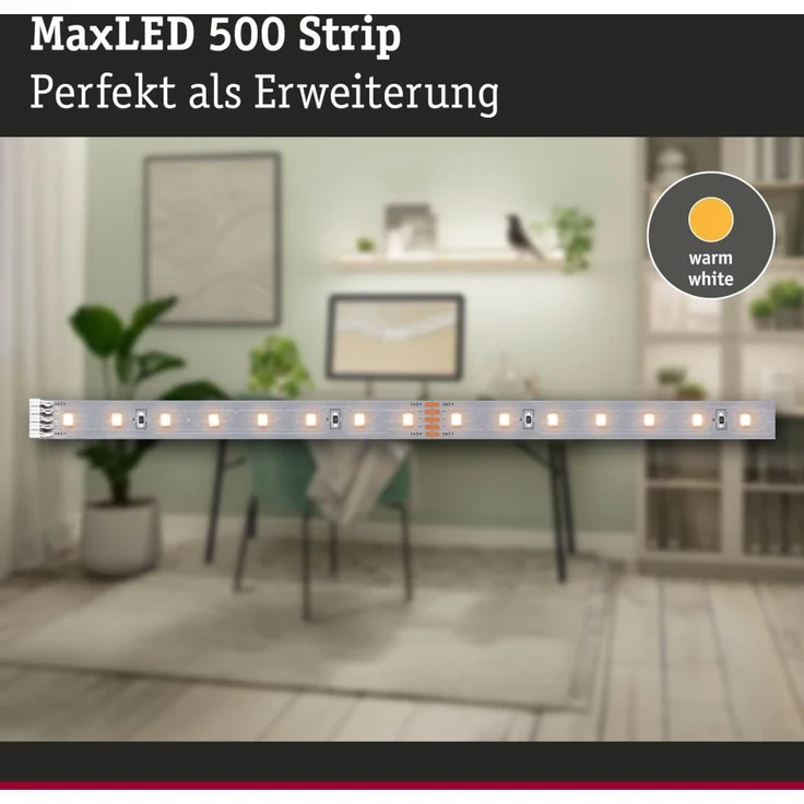 Paulmann 71234 MaxLED 500 LED Einzelstrip 1m 2700K – Bild 7
