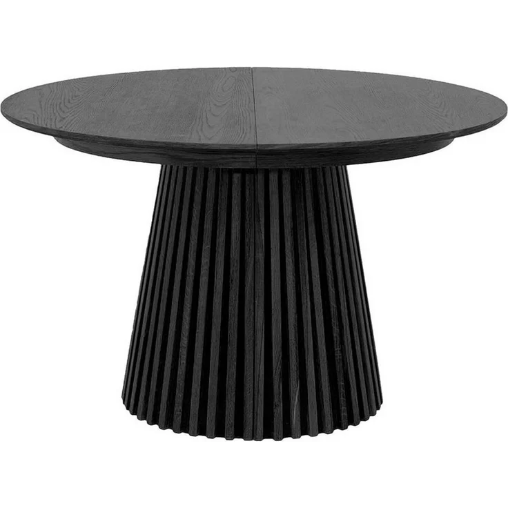 ebuy24 Esstisch Tokyo Esstisch inkl. 2 Zusatzplatten ø120x120-160- – Bild 1