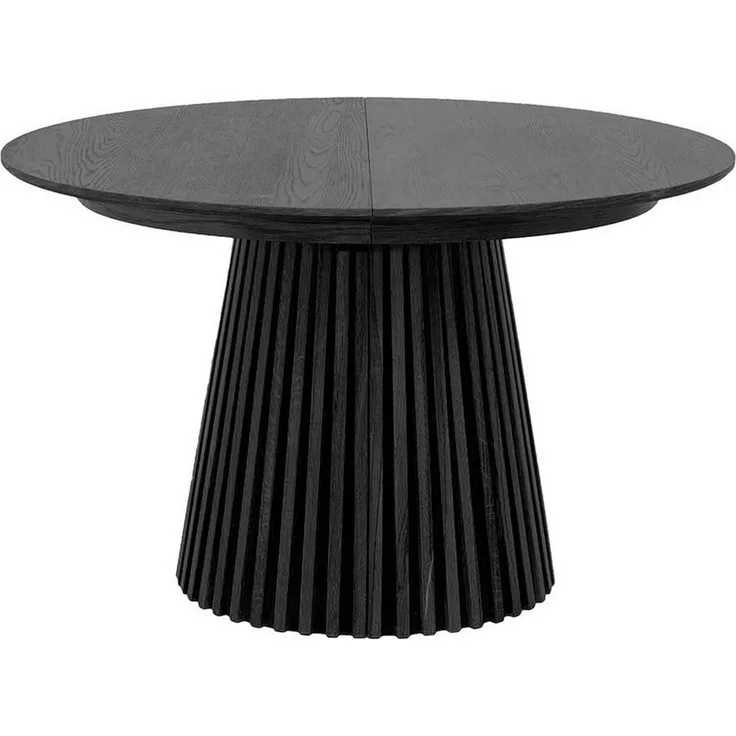 ebuy24 Esstisch Tokyo Esstisch inkl. 2 Zusatzplatten ø120x120-160-
