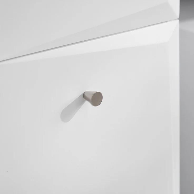 SoBuy BZR93-W Wäscheschrank, MDF, Lackiert, Weiß, 34 x 90 x 30 cm – Bild 7