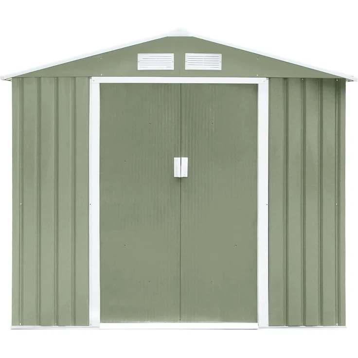 HATTORO S100 Metall Gerätehaus XL Geräteschuppen Garten Schuppen Gartenhaus Grün – Bild 5