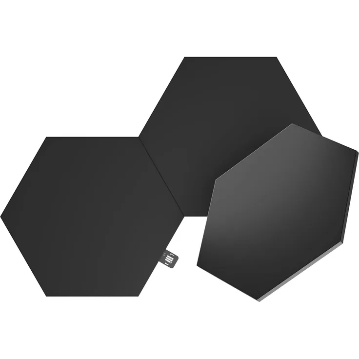 Nanoleaf Shapes Hexagons Ultra Black Expansion Pack - 3PK EEK G