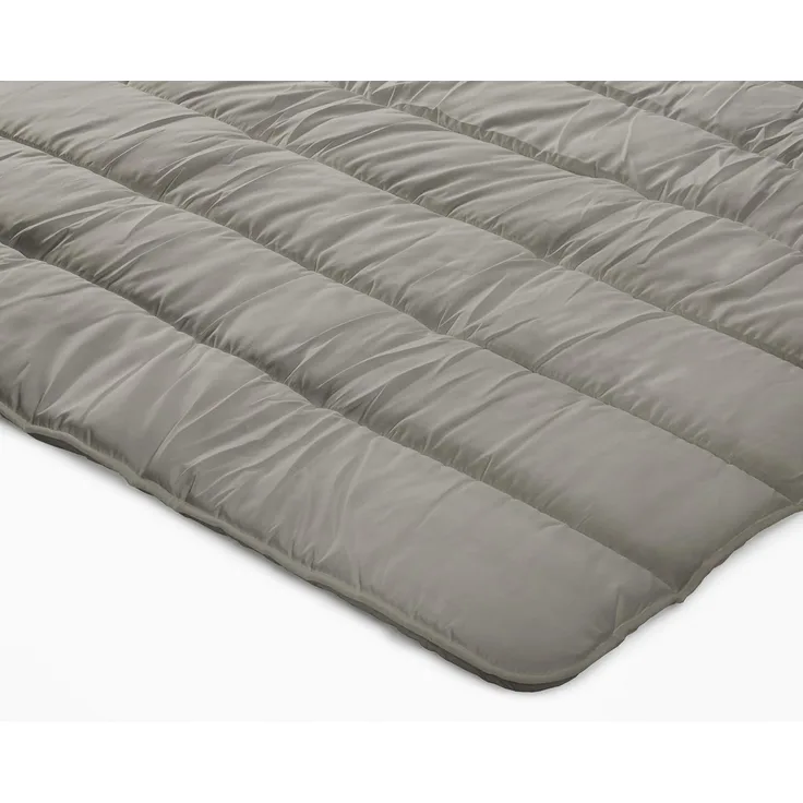 Sleeptime 4-Jahreszeiten-Bettdecke mit Kissenbezug, waschbar und Allergiker-geeignet, 135x200 cm + 80x80 cm, Khaki