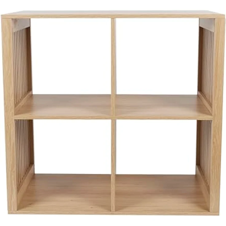 HOME DECO FACTORY Kommode Skandinavisch 3 Schubladen Holzoptik – Bild 3