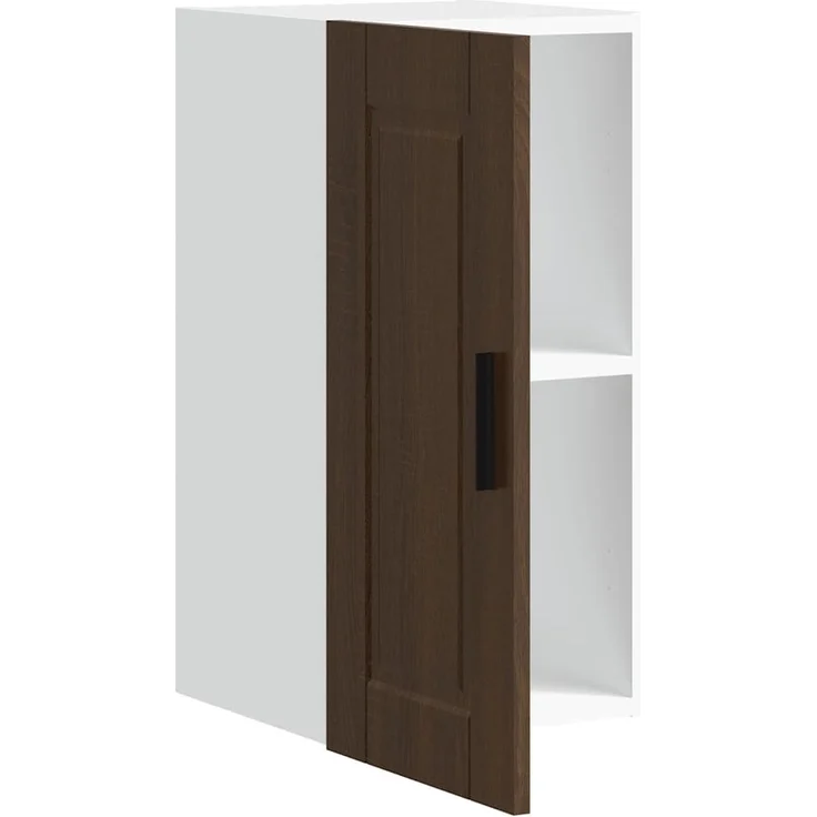 vidaXL Küchen-Hängeschrank Porto Braun Eichen-Optik Holzwerkstoff 854024 – Bild 4