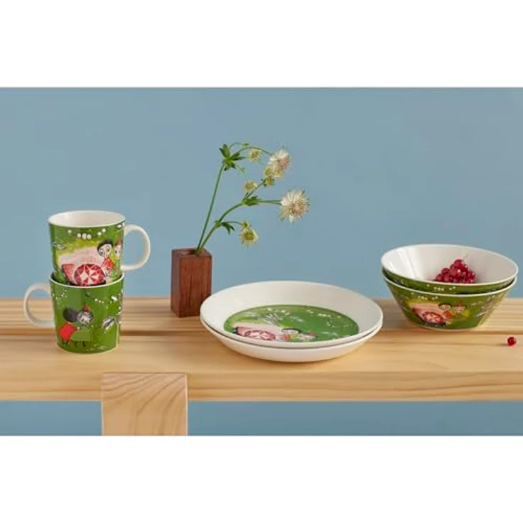 Arabia Moomin Becher 0,3 L Thingumy and Bob green – Bild 7
