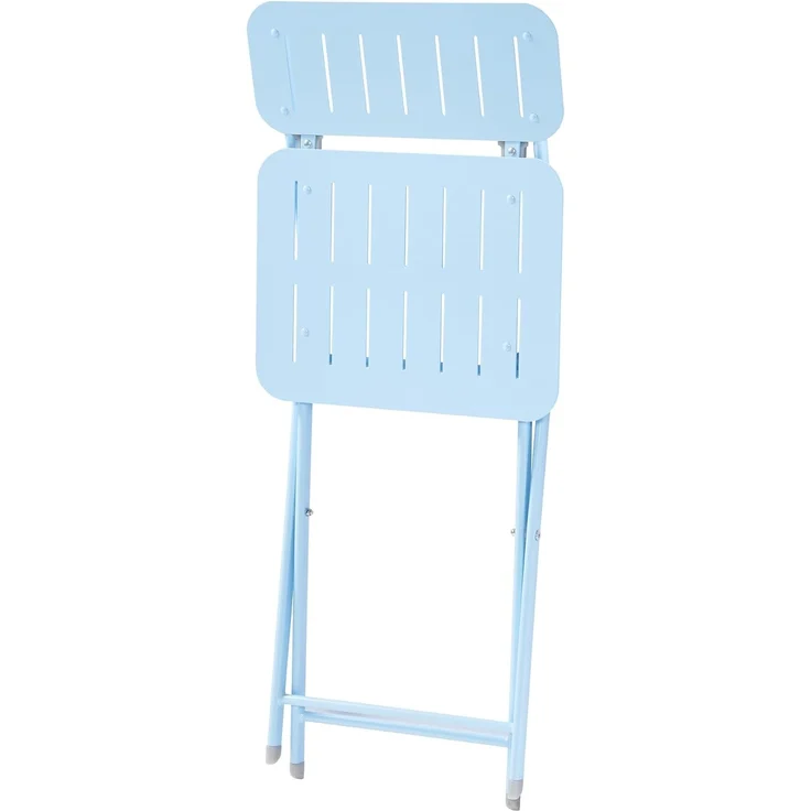 Klappstuhl Sande 2er Set Stahl Himmelblau [en. casa] – Bild 9