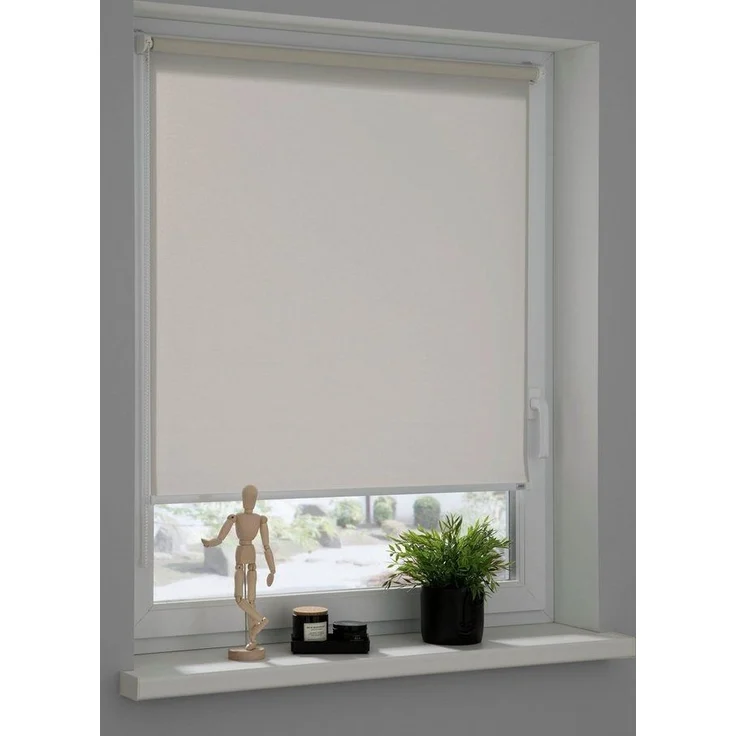 Seitenzugrollo Tageslichtrollo Tizia, SCHÖNER WOHNEN-Kollektion, blickdicht, mit Bohren/ohne Bohren, freihängend, Klemmfix, geklebt, geklemmt, silberne oder weiße Rollo-Technik – Bild 1