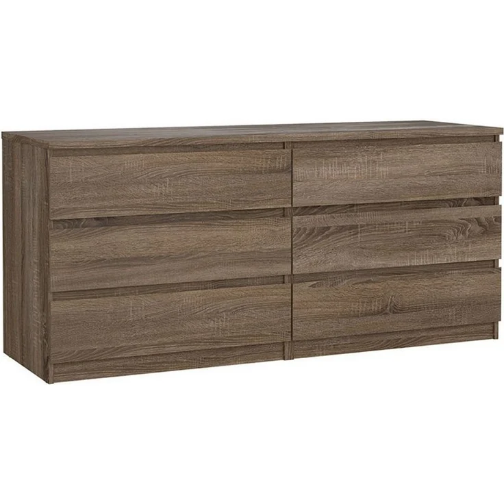 Tvilum Kommode Naia Kommode 6 Schubladen Trüffel-Dekor. – Bild 4