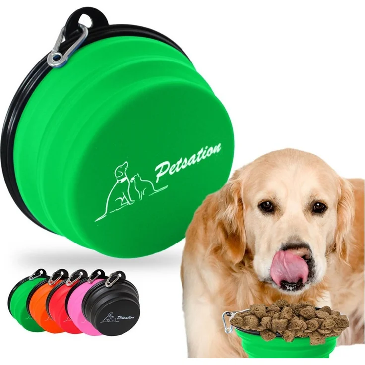 Petsation Reisenapf Hundenapf faltbar für unterwegs - Reisenapf Hund ideal für den Alltag – Bild 1