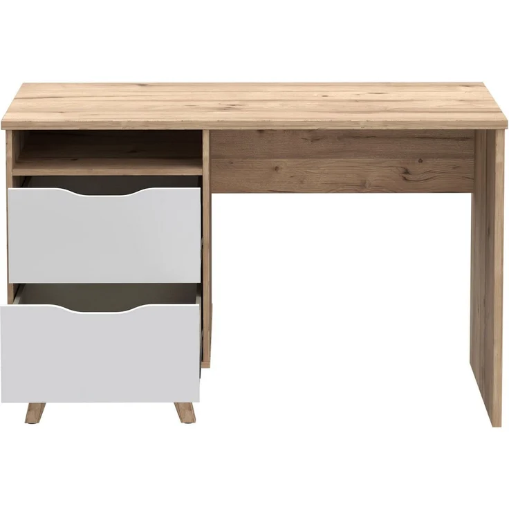 FORTE Schreibtisch, B/H/T 119,7/73,5/52,7 cm, Grifflos – Bild 3