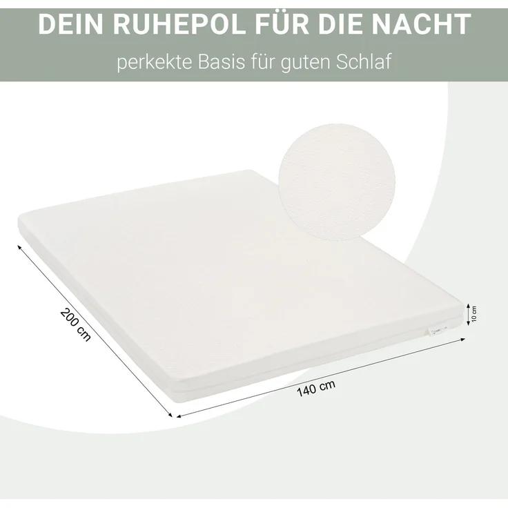 Komfortschaummatratze H2 140x200 cm – Bild 2