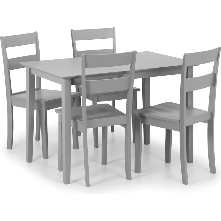 Julian Bowen Kobe Esstisch, Grau – Bild 5