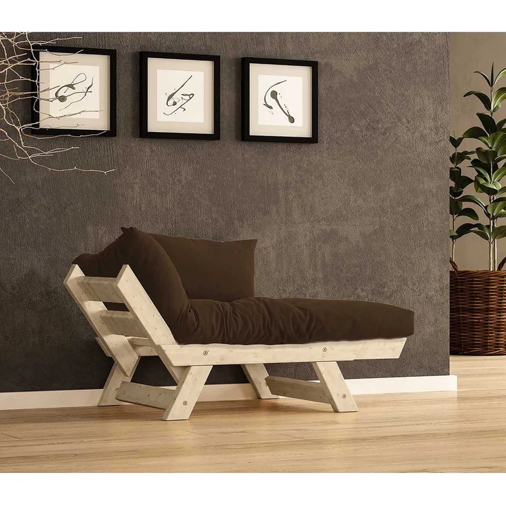 Skye Decor 'CPT8144-140' Garten-Sessel, Natur / Braun, 108-140 x 75 cm – Bild 2