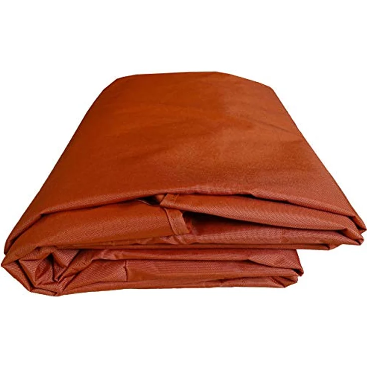 Hollywoodschaukel Dachbezug 200x145 cm Rotorange Wasserdicht | Universal Ersatzdach Gartenschaukel 3 Sitzer | UV 50 Schaukel Dach Ersatz Bezug – Bild 7