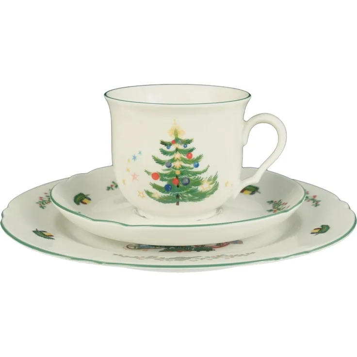 Seltmann Weiden Marieluise Weihnachten Kaffeegedeck 3-teilig