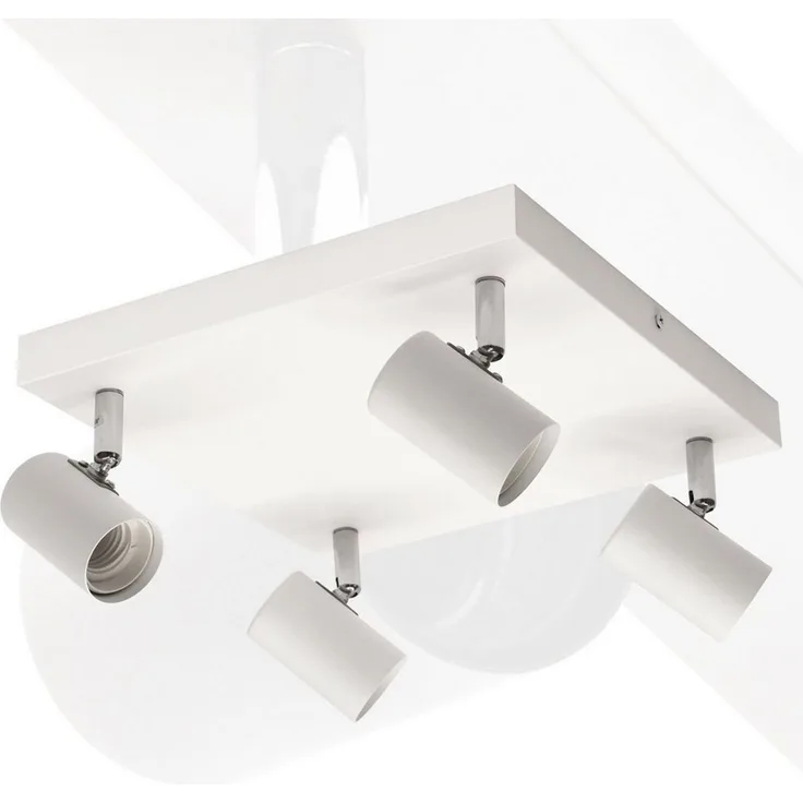 Maxkomfort Deckenstrahler proShine-E274, ohne Leuchtmittel, Deckenstrahler E27