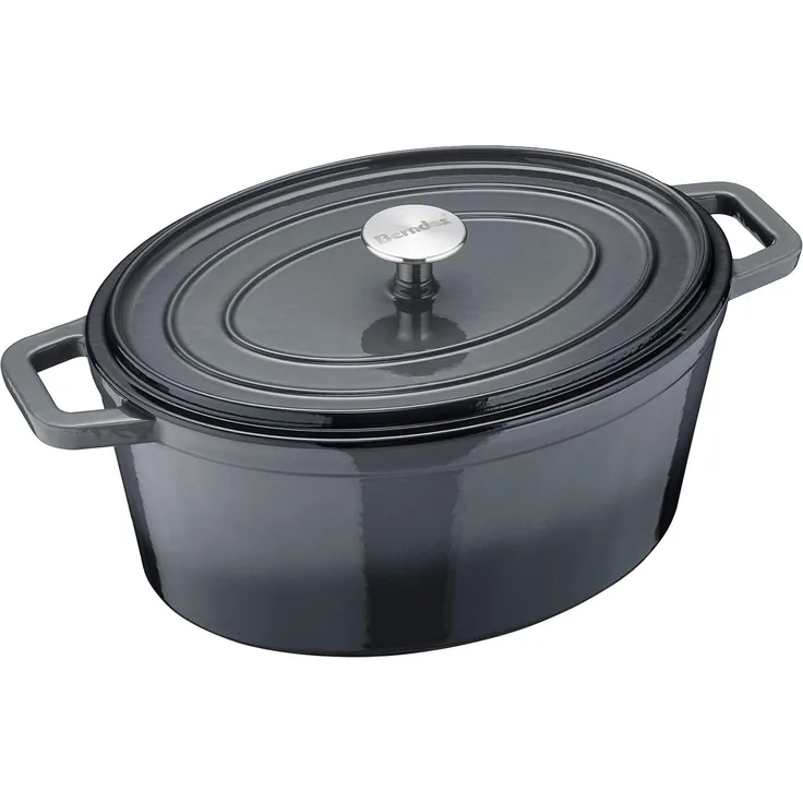 Berndes b.iron Bräter/Kochtopf 31x24 cm, oval 34168