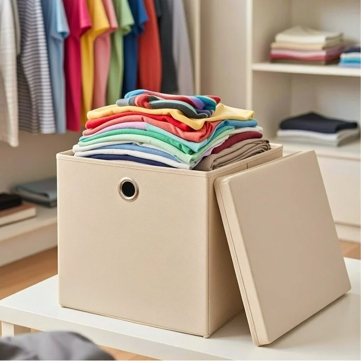 StickandShine Faltbox SET 25/28/30/32/33 cm viele Farben – Faltboxen passend Kallax – Bild 3