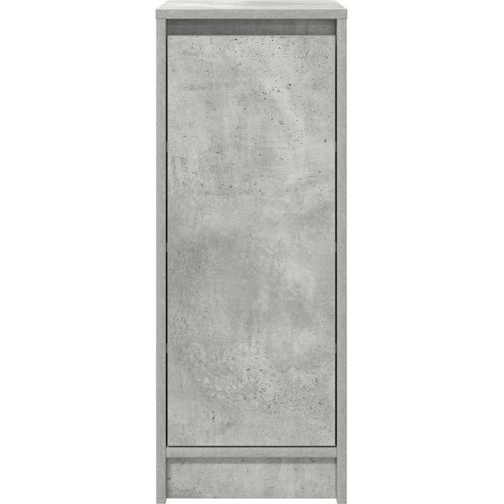 vidaXL Schuhschrank Betongrau 29,5x34x76 cm Holzwerkstoff 861862 – Bild 5