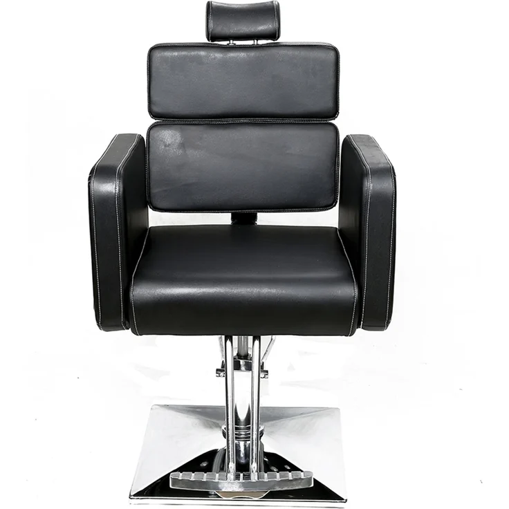 Barberpub Friseurstuhl Friseursessel Bedienungsstuhl Friseureinrichtung 2065BK – Bild 2