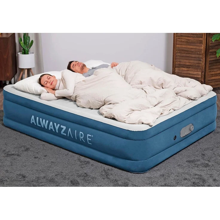 AlwayzAire® Doppelluftbett mit integrierter Doppelpumpe 203 x 152 x 46 cm – Bild 3