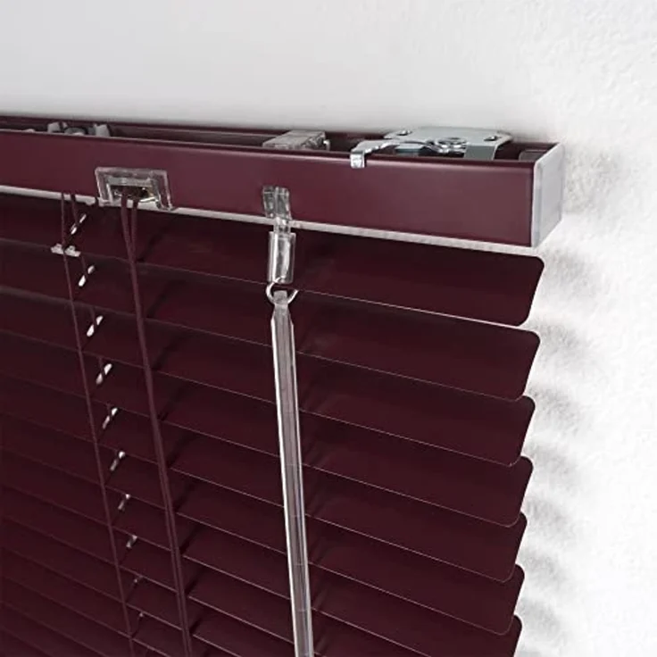 Liedeco Jalousie Aluminium-Jalousie, mit Bohren, freihängend, Aluminium – Bild 3