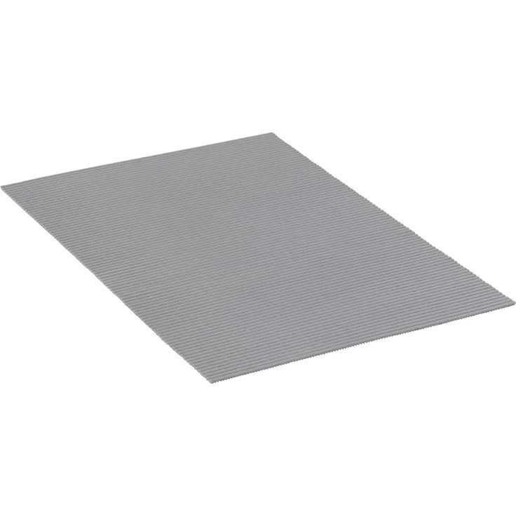 Badematte Grau, 50 x 80 cm Weichschaummatte