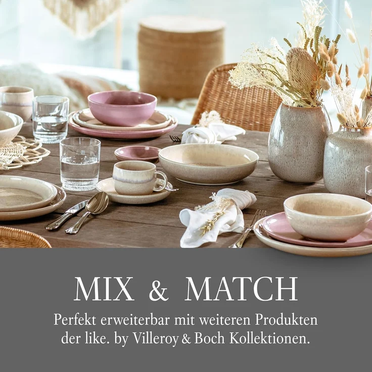 like. by Villeroy & Boch Lave Home Vase Drop beige 17,4 cm - DS – Bild 7