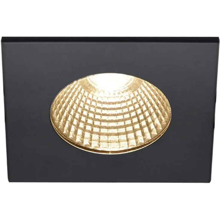 SLV No. 1002101 PATTA-I LED Outdoor Deckeneinbauleuchte eckig IP65 schwarz 1800-3000K