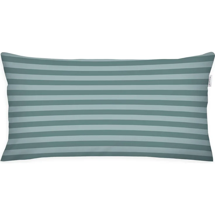 TOM TAILOR HOME Kissenhülle new bedroom, MEDIUM STRIPES, 40x40cm oder 40x80cm, (1 Stück), mit farbigem Markenreißverschluss