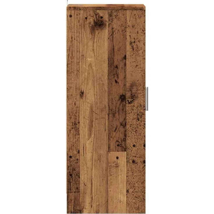 vidaXL Schuhschrank Altholz-Optik 32x35x92 cm Holzwerkstoff 856708 – Bild 4