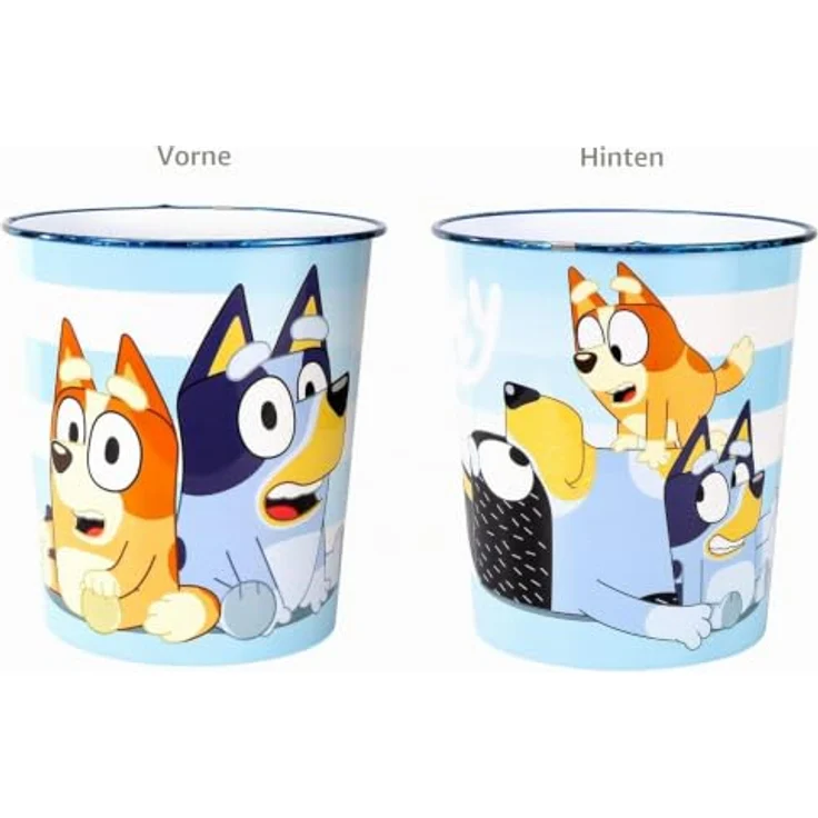 Storline Papierkorb Kinder, Kunststoff Abfalleimer mit buntem Motiv - Minnie Maus, Peppa Pig, Frozen, PAW Patrol, Spiderman, Avengers, 22 x 20 cm – Bild 4